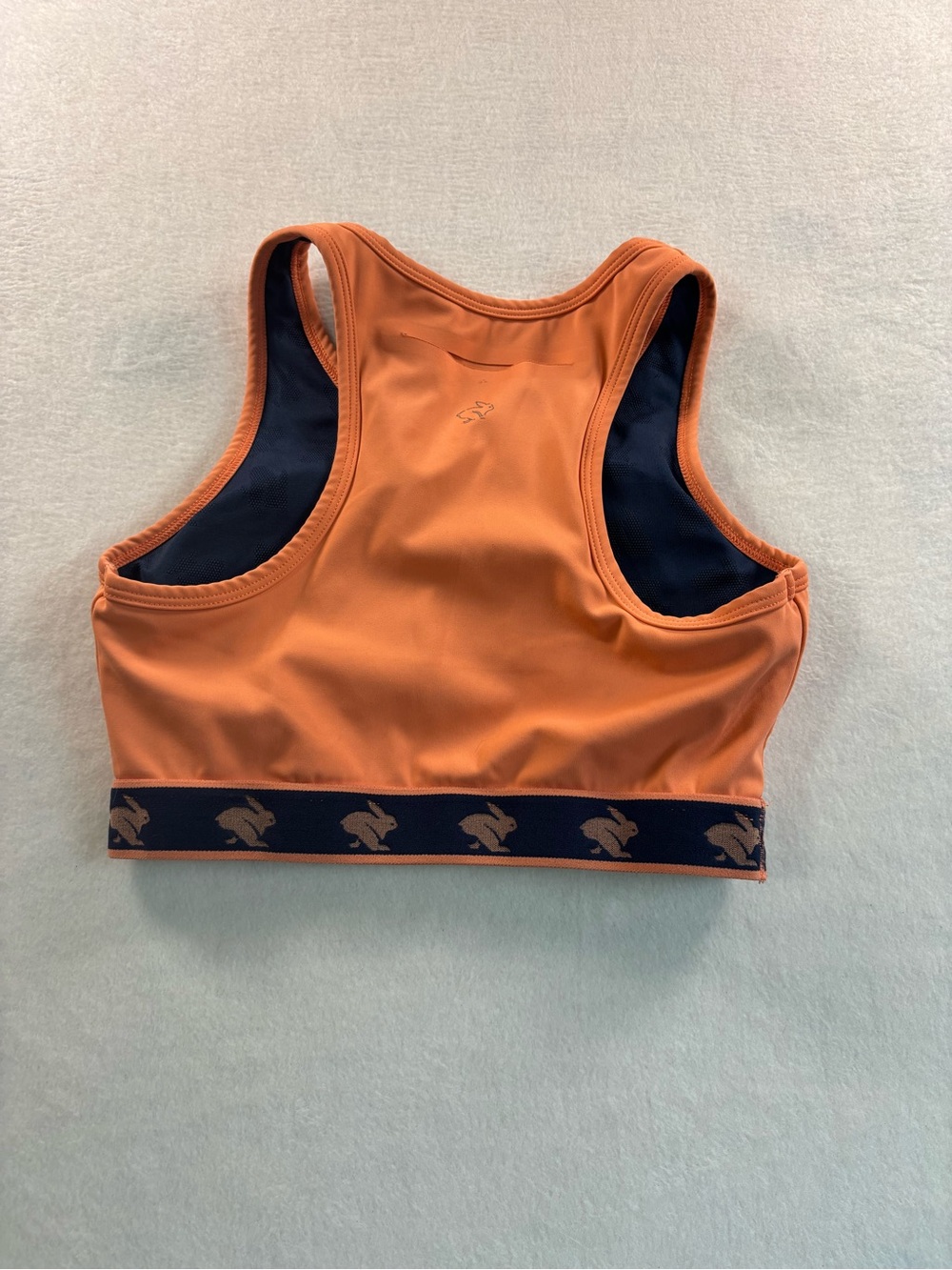 Orange Rabbit Racerback Sports Bra - Picture 5 of 7